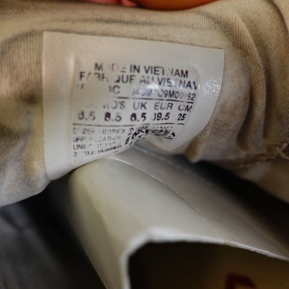 DEADSTOCK Converse Shoes Women Size 8.5 Sneakers White Low Leather One Star 90s - Picture 4 of 16